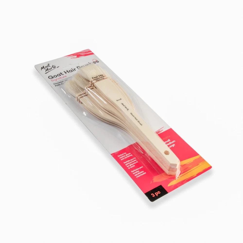 Goat Hair Brushes Signature 3pc