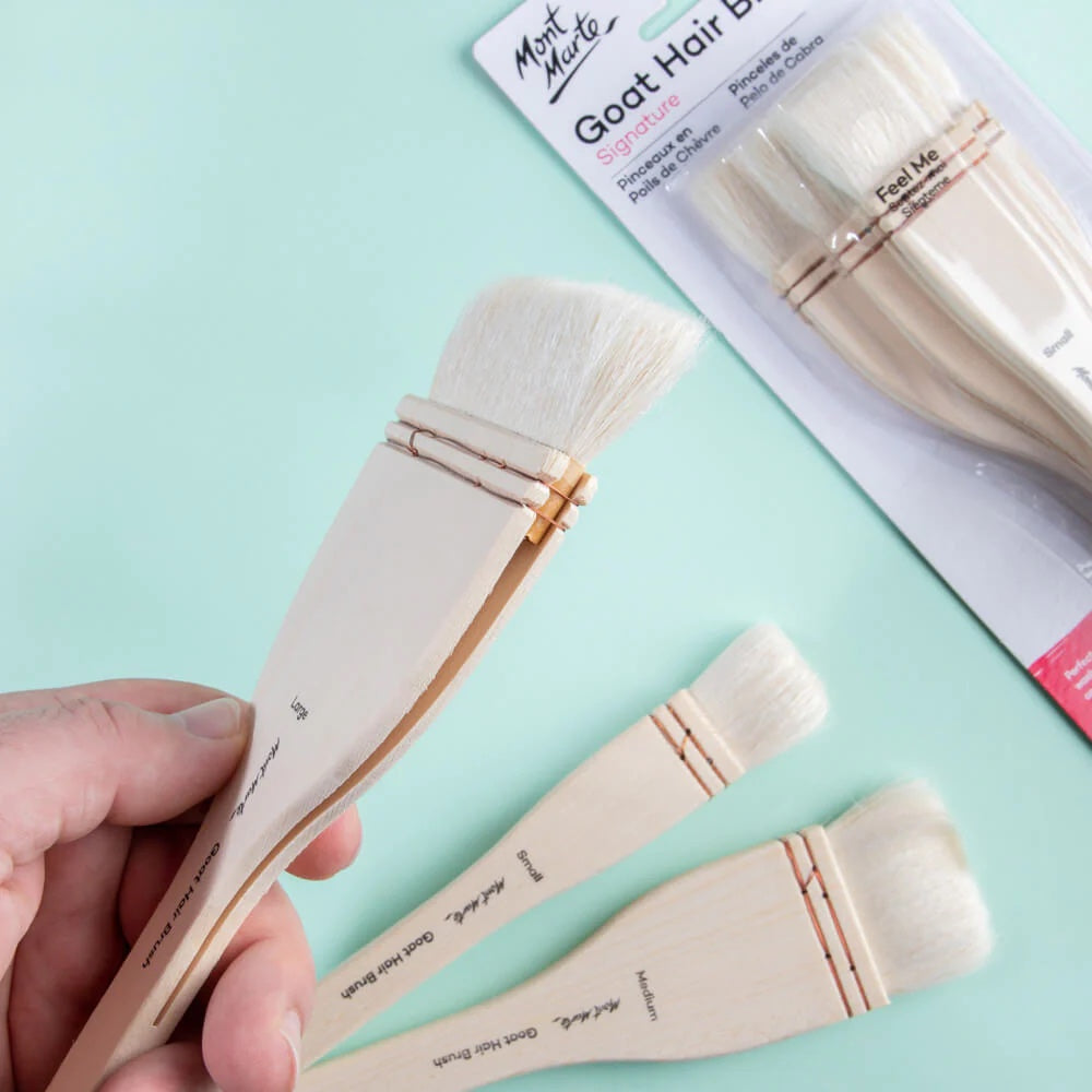 Goat Hair Brushes Signature 3pc