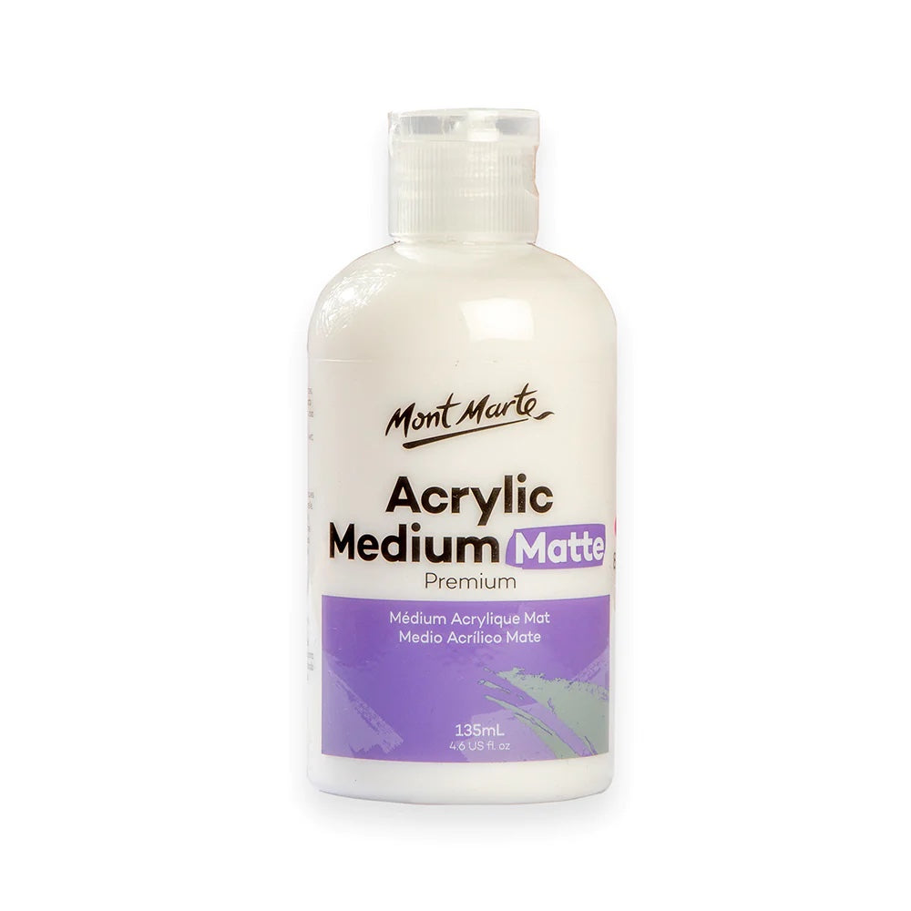 Acrylic Medium Matte Premium 135ml (4.6 US fl.oz)