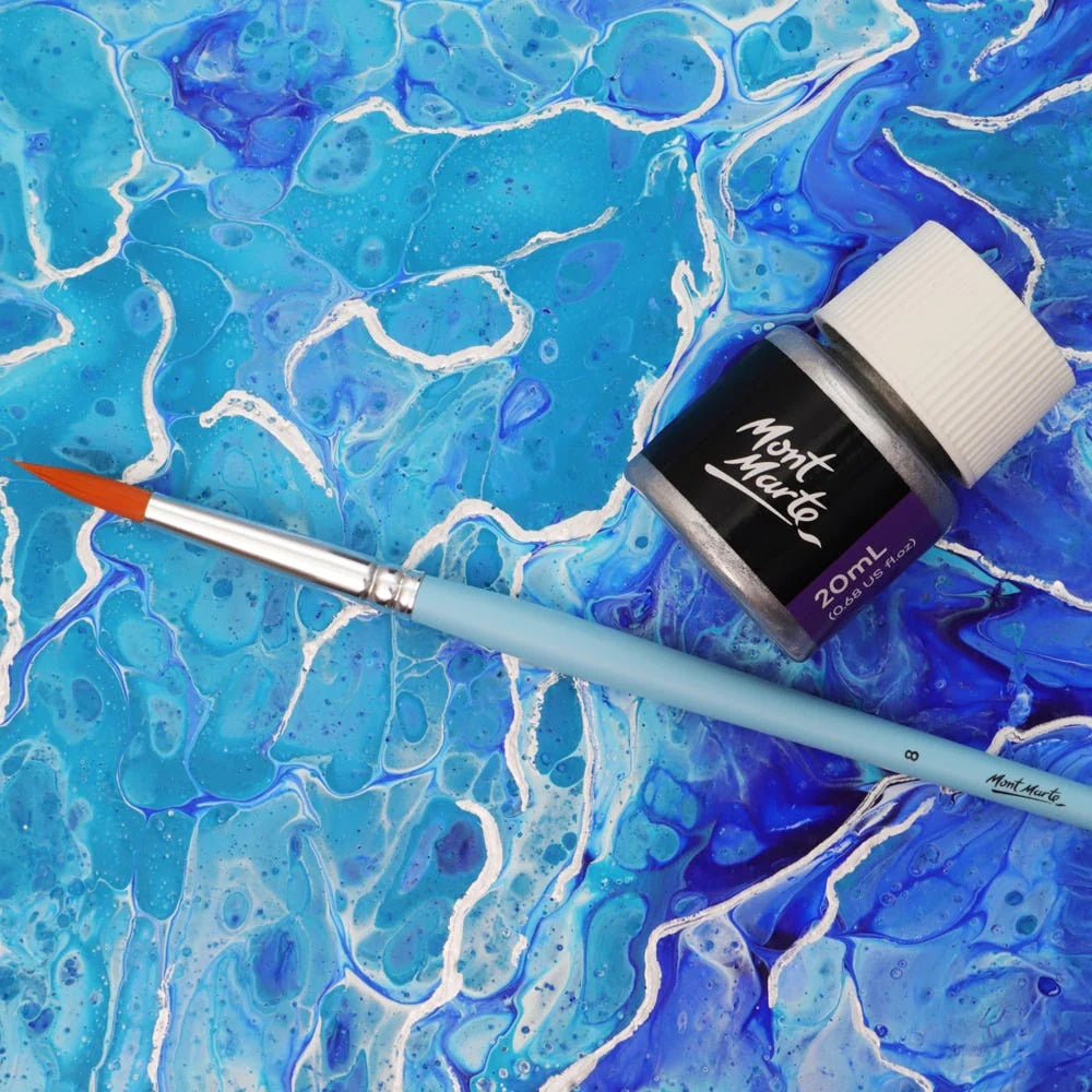 Silver Foil Paint Premium 20ml (0.68 US fl.oz)