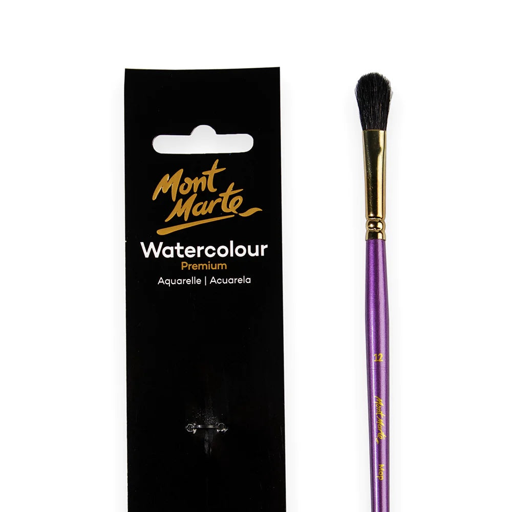 Watercolour Brush Mop Premium 12