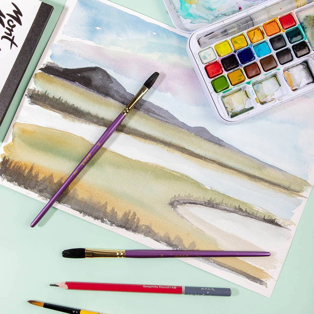 Watercolour Brush Mop Premium 12