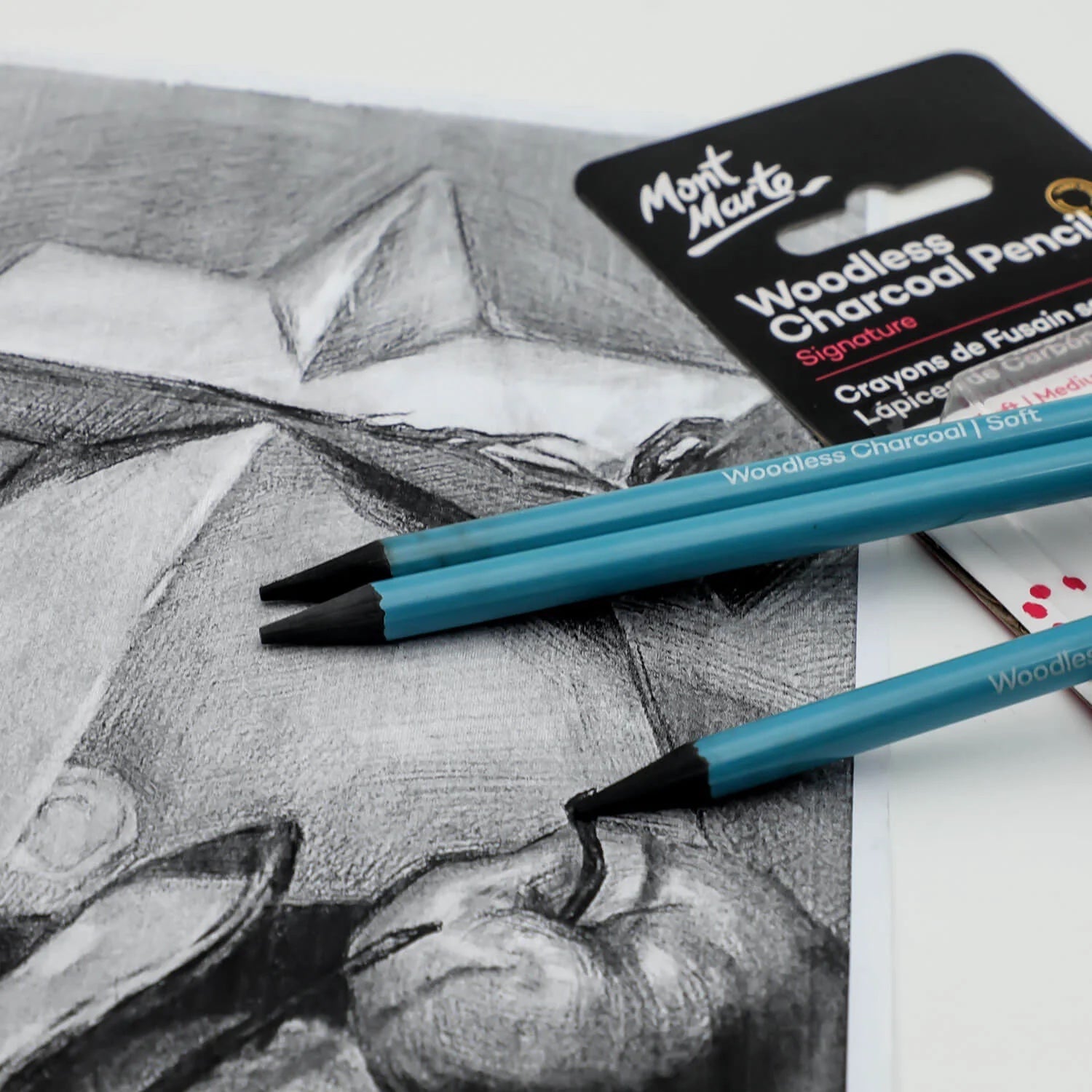 Woodless Charcoal Pencils Signature 3pc