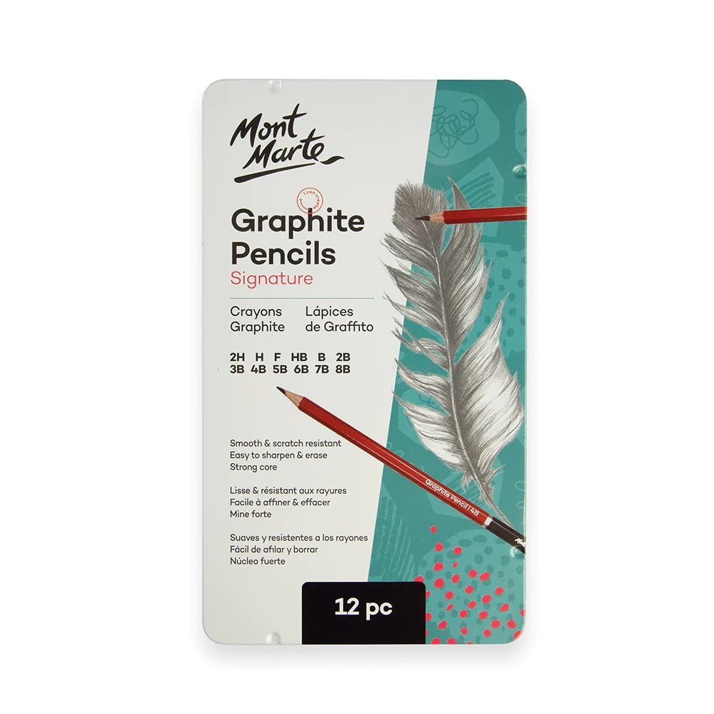 Graphite Pencils Signature 12pc