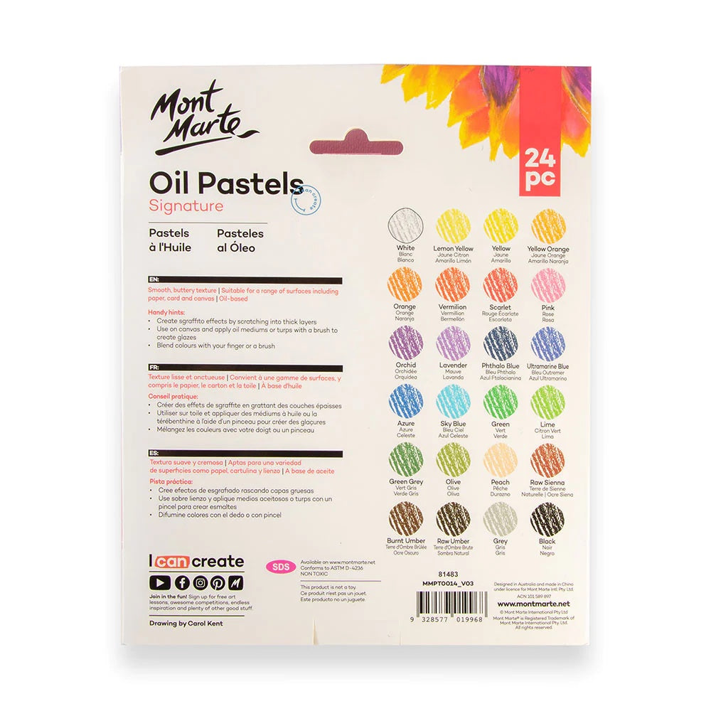 Oil Pastels Signature 24pc