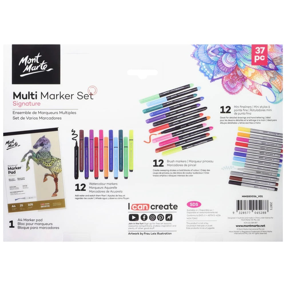Multi Marker Set Signature 37pc