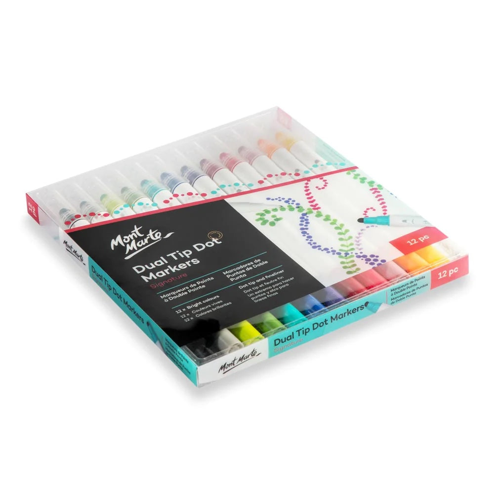 Dual Tip Dot Markers Signature 12pc