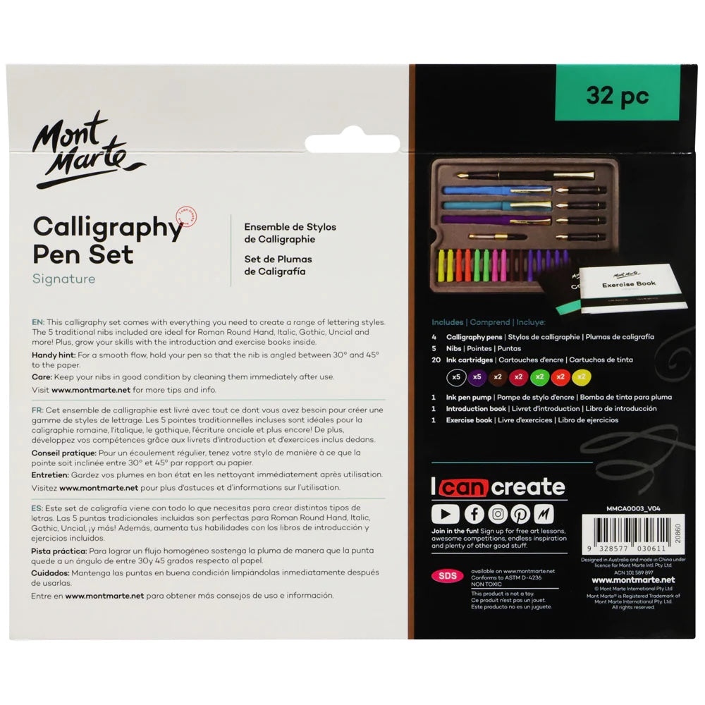Calligraphy Pen Set Signature 32pc