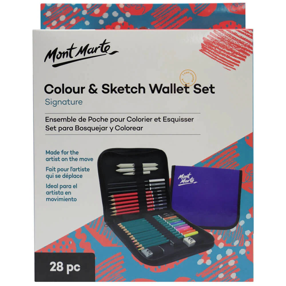 Colour and Sketch Wallet Set Signature 28pc