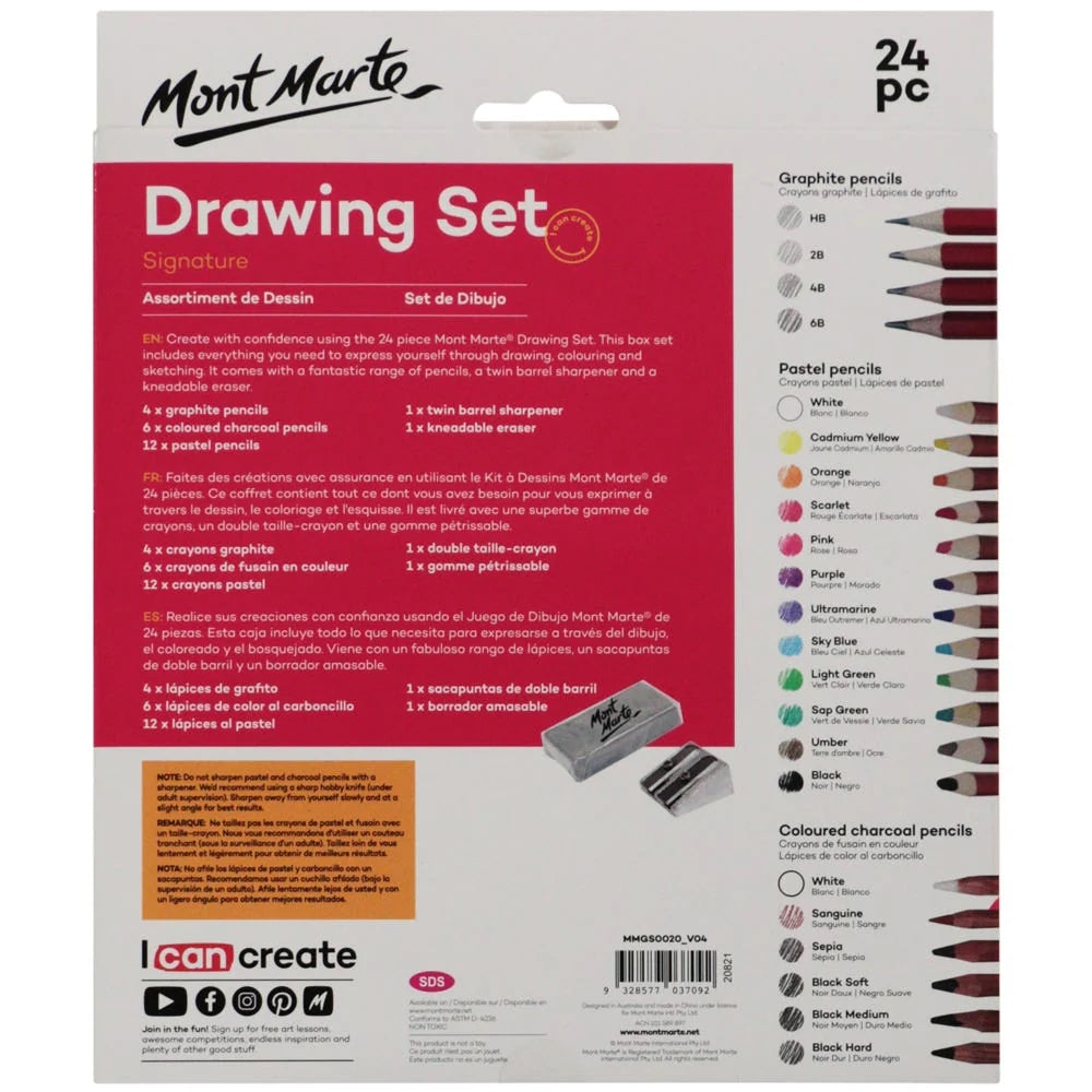 Drawing Set Signature 24pc