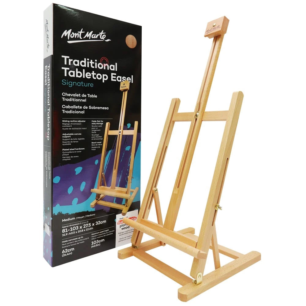 Traditional Tabletop Easel Signature - Medium