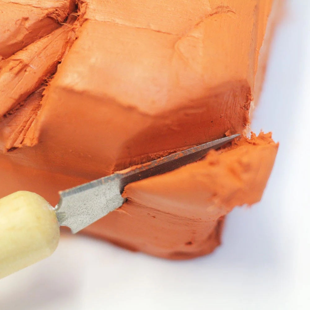 Air Hardening Modelling Clay Premium 500g (1.1lb) - Terracotta