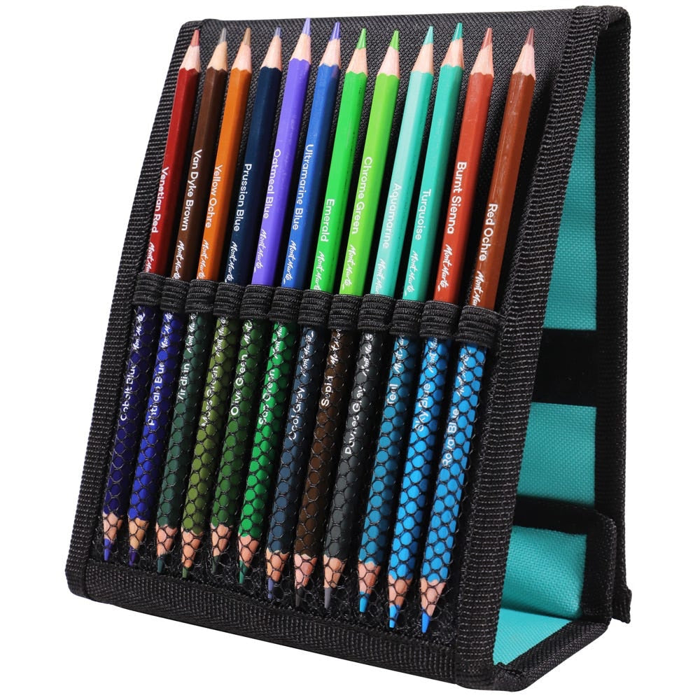 Duo Colour Pencil Easel Wallet Signature 25pc