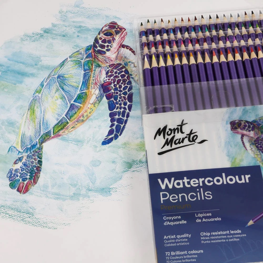 Watercolour Pencils Premium 72pc