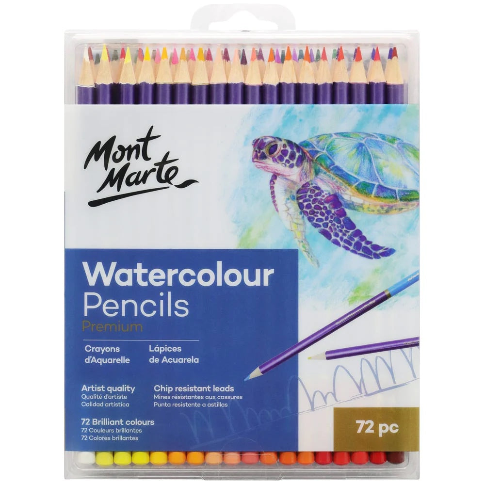 Watercolour Pencils Premium 72pc