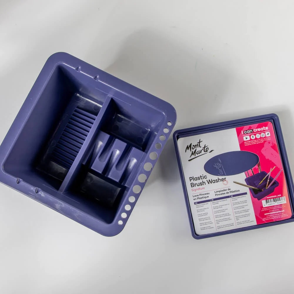 Plastic Brush Washer Signature