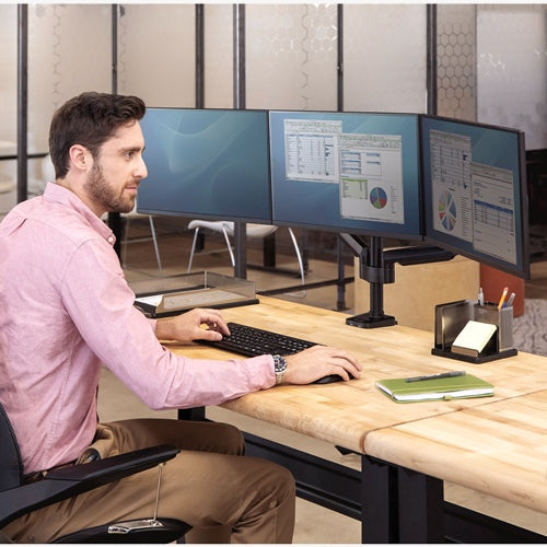 Fellowes Platinum Series Triple Monitor Arm