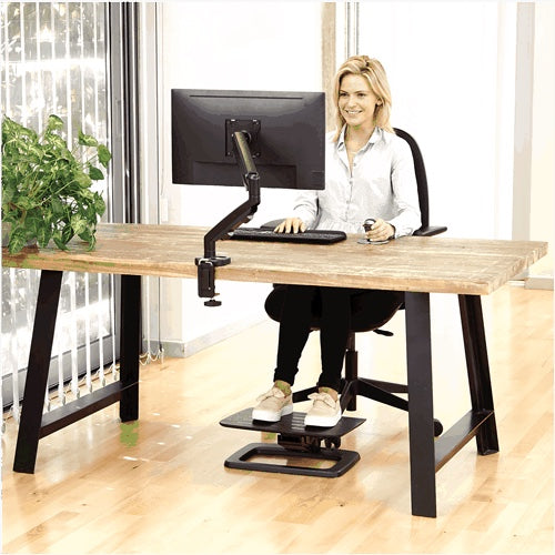 Fellowes Eppa Single Monitor Arm - Black