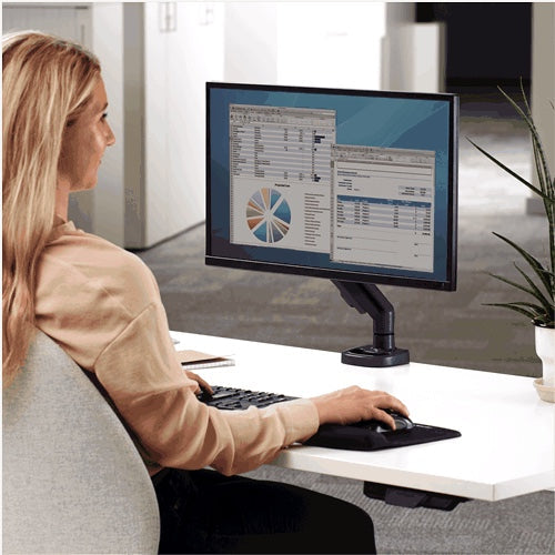 Fellowes Eppa Single Monitor Arm - Black