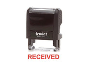 Trodat Printy 4911 Stamp "RECEIVED" - Red