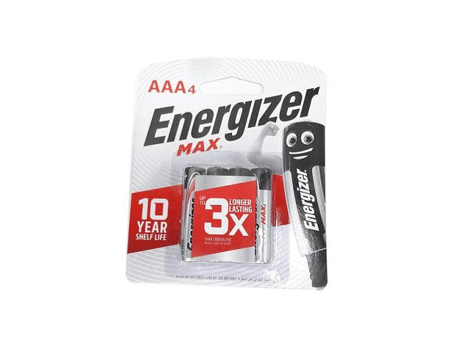 Energizer Alkaline Battery AAA 4pcs/pack
