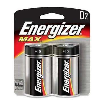 Energizer battery max alkaline D BP2