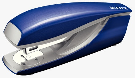 Stapler Leitz Style NeXXT, 30 sheets Metal Blue Blister