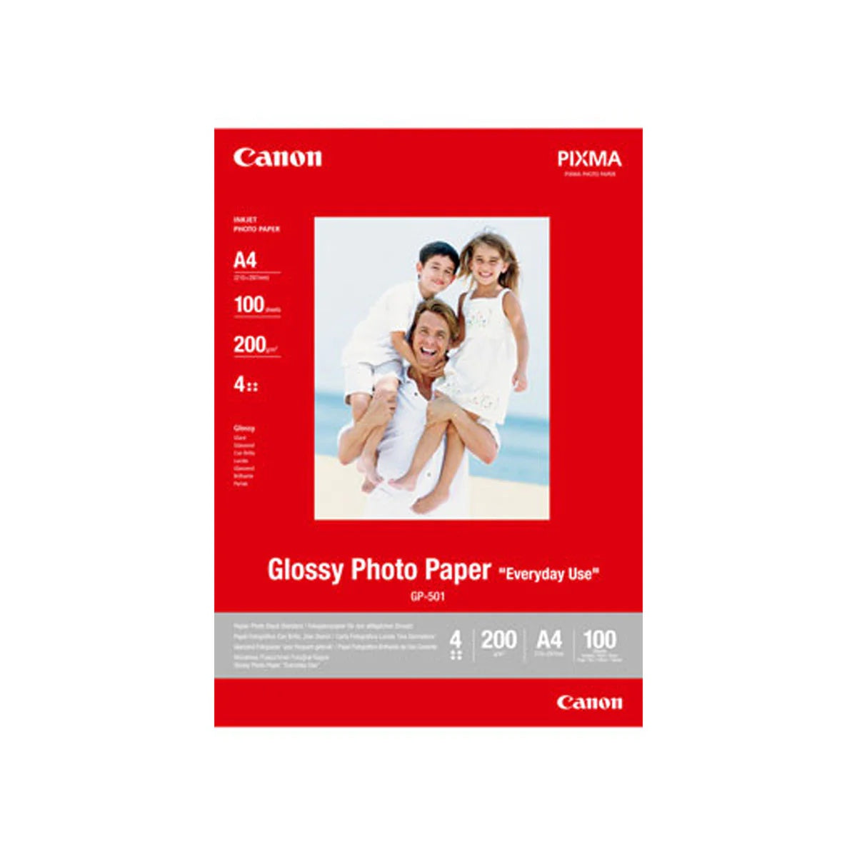 Canon Photo Paper GP-501 A4 - 100 Sheets