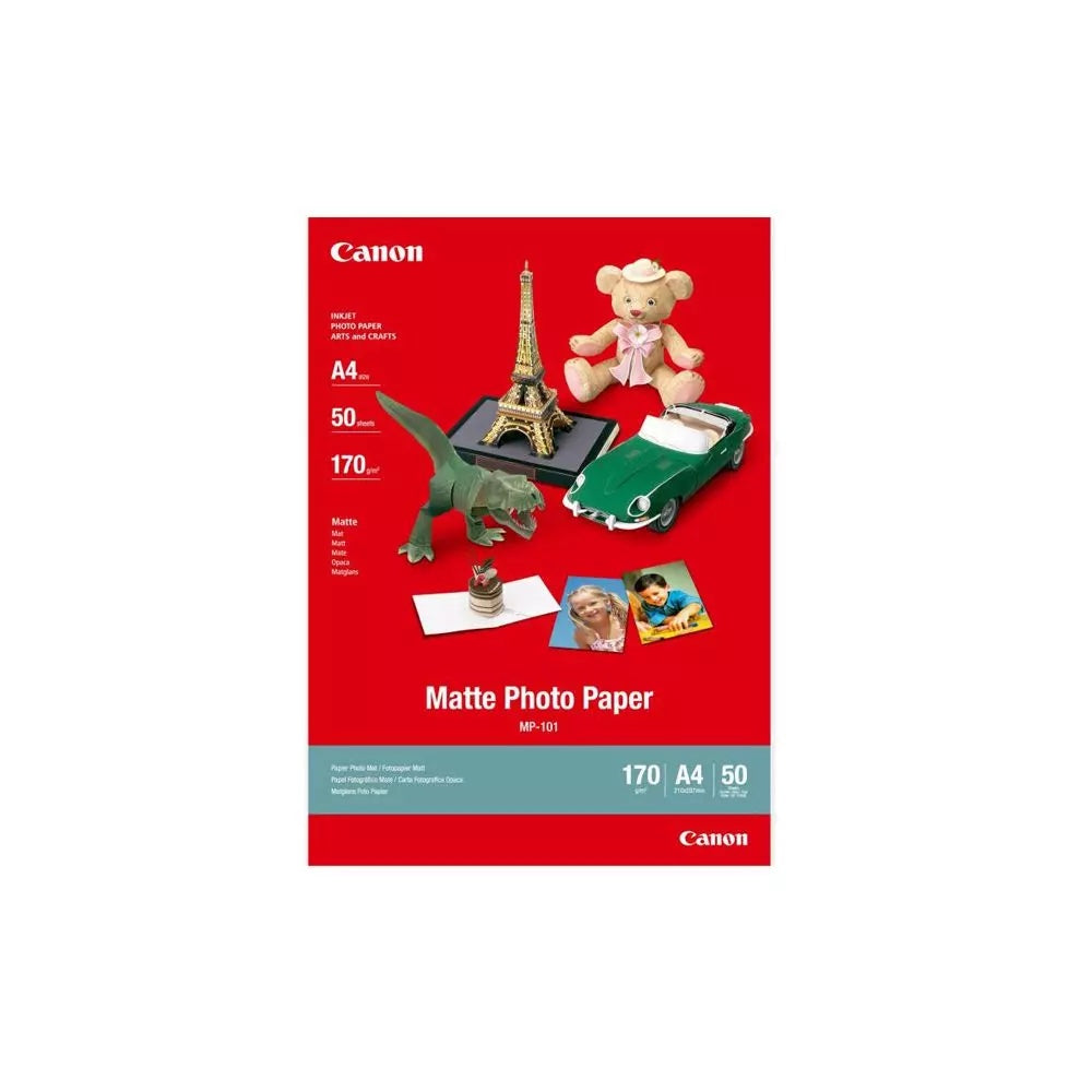 Canon MP-101 Matte Photo Paper A4 - 50 Sheets