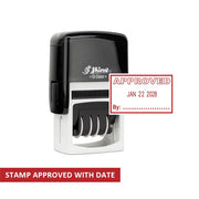 Approved with date stamp shiny