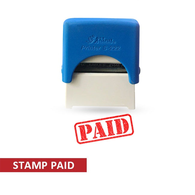 Shiny stamp paid