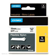Dymo rhino 19MMX3.5M white nylon
