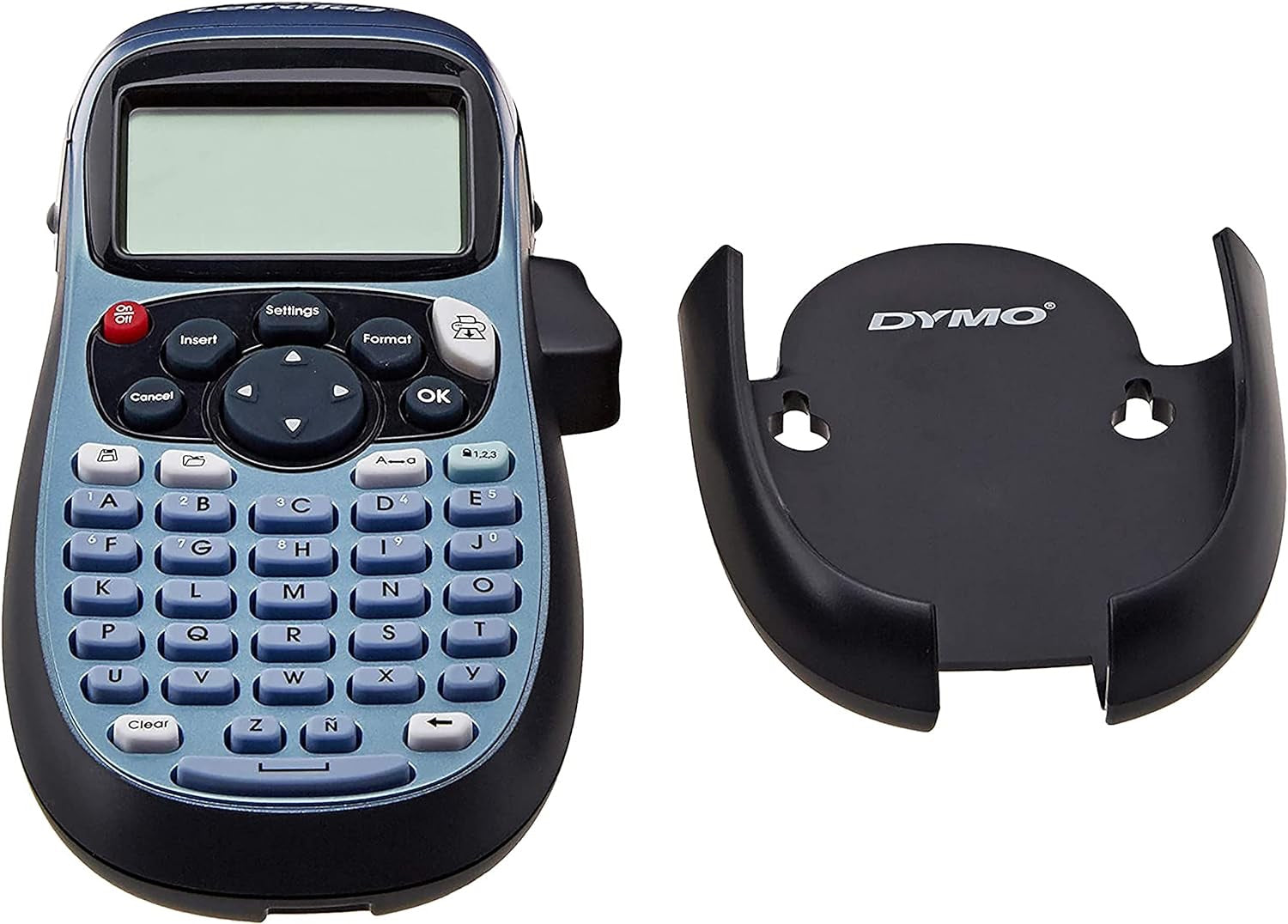 Dymo LetraTag LT-100H Plus Label Maker ABC Keyboard, Blue