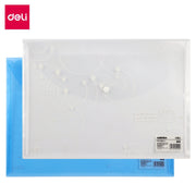 Deli Clear Bag Assorted  A4 , 10 pcs in pack E5502