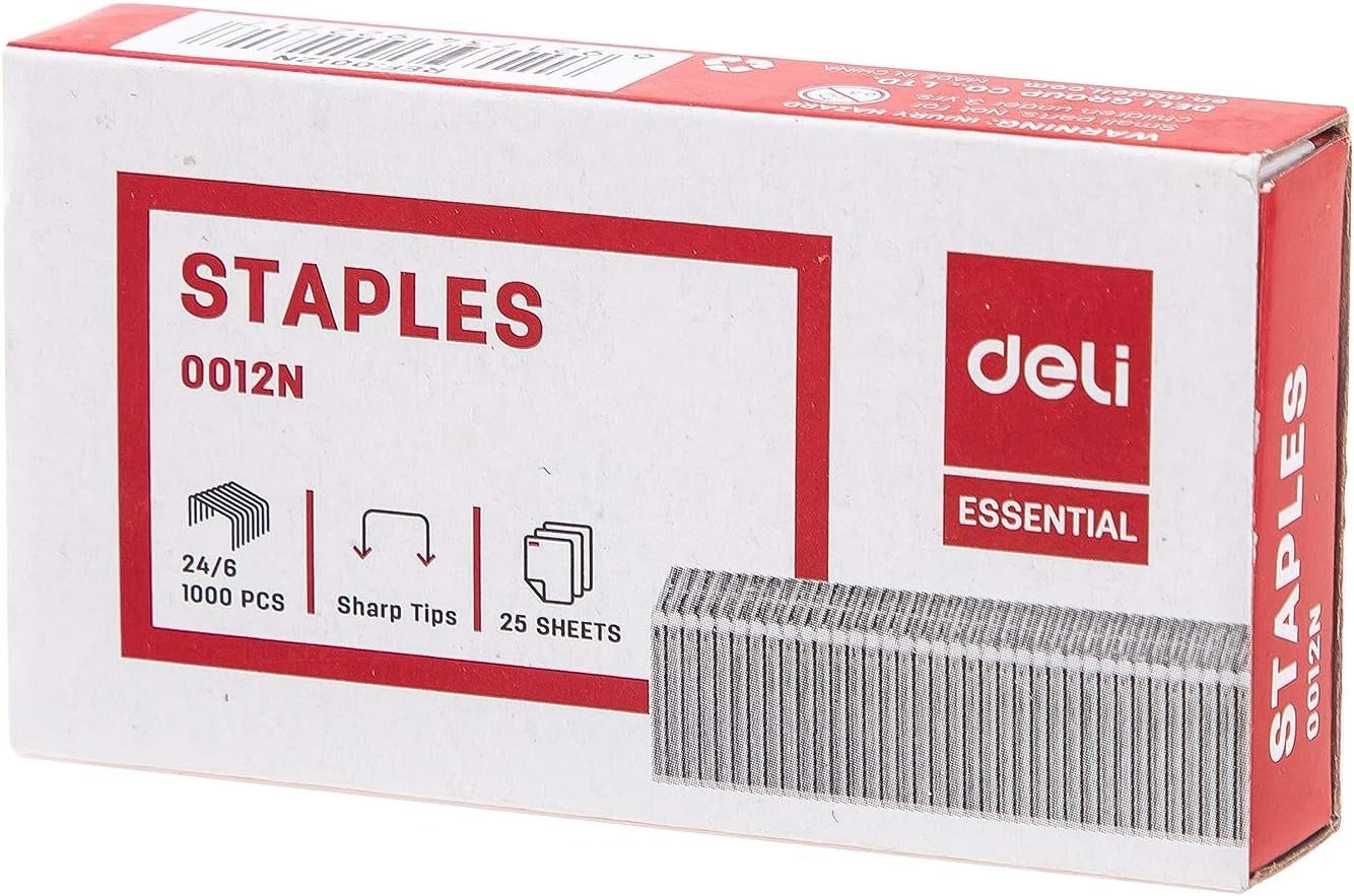 Deli Staple 24/6 ,1000/Box