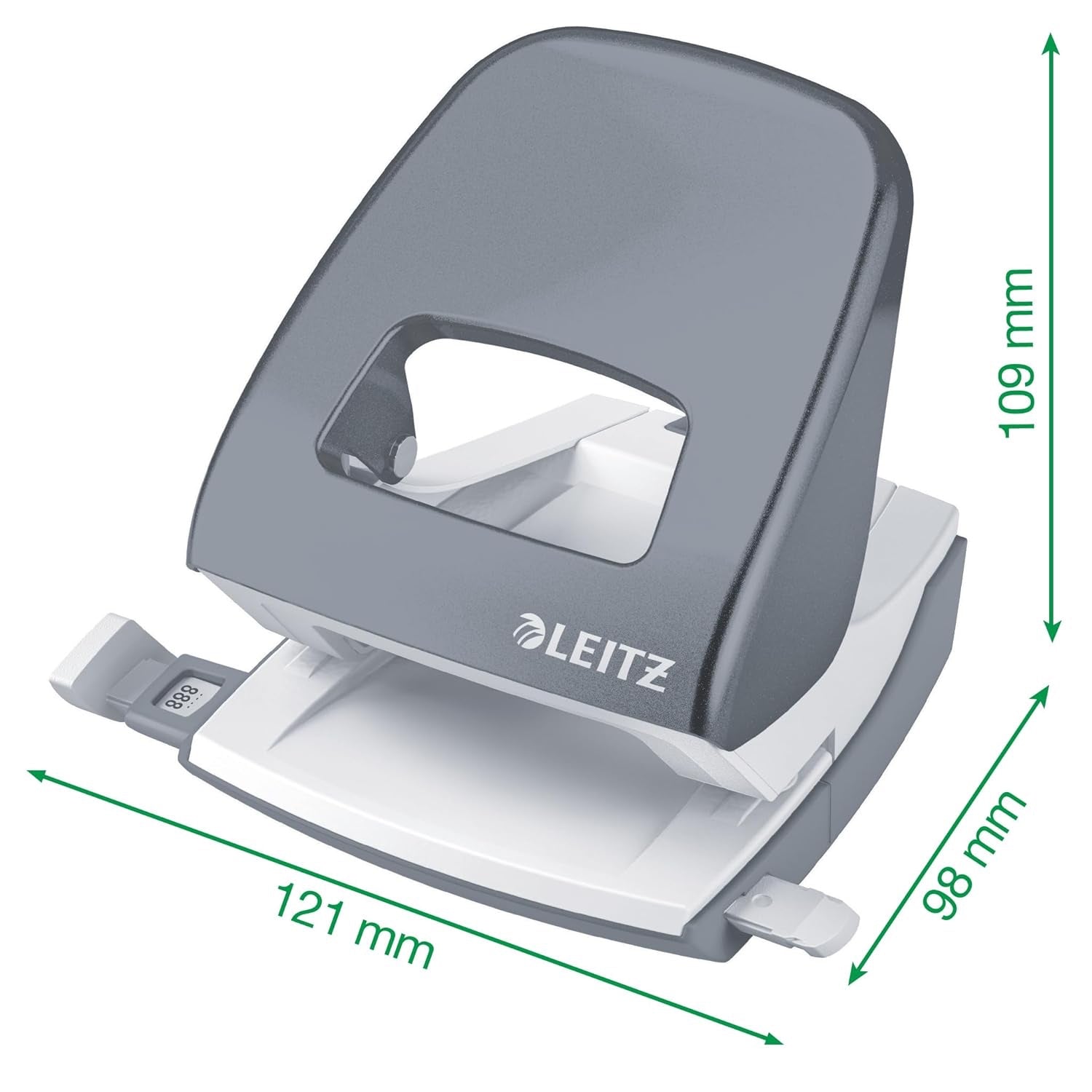 Leitz Perforator Medium Duty  Paper Punch 5008