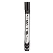 Think Whiteboard Marker Black Deli-EU00220