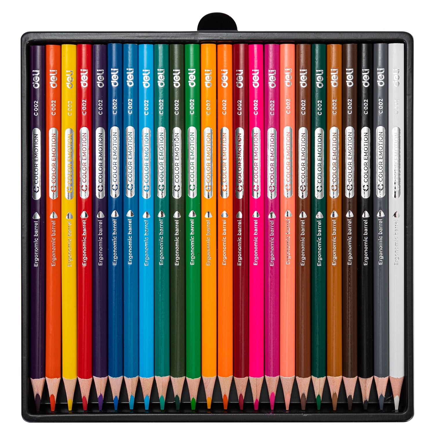 DELI 24 COLOR PENCIL -COLOR EMOTION