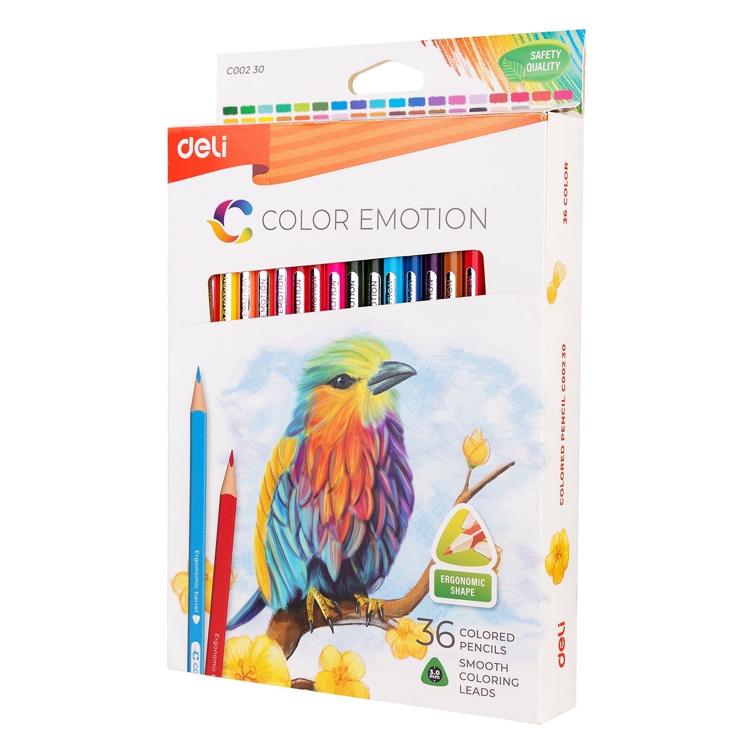 DELI 36 COLOR PENCIL -COLOR EMOTION