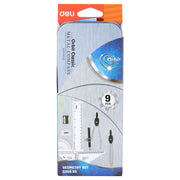 Deli Geometry set 9pcs in Metal Box