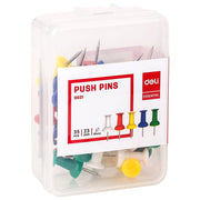DELI COLOR PUSH PIN 35pcs/box