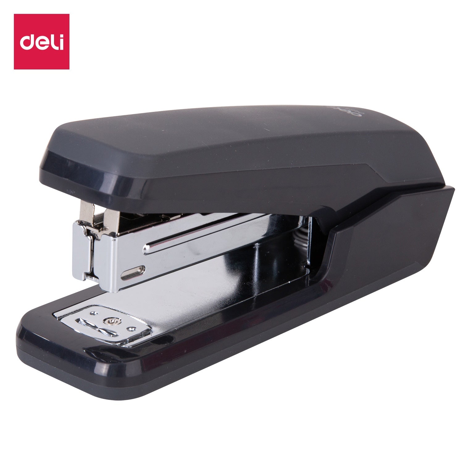 DELI PRO SOFT TOUCH HALF STIP STAPLER 25SHT CAP. 26/6 & 24/6
