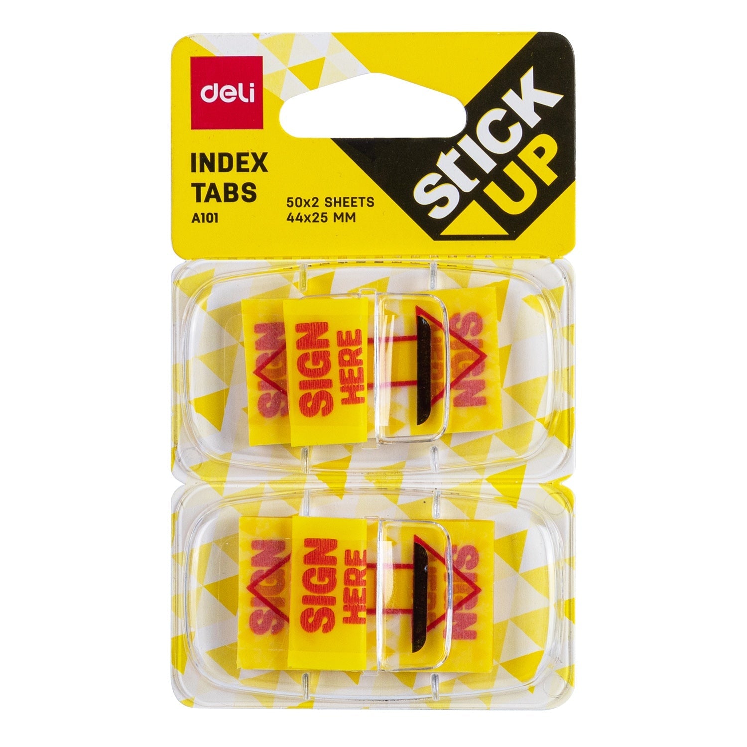 DELI SIGN HERE STICKER (24PCS IN BOX)