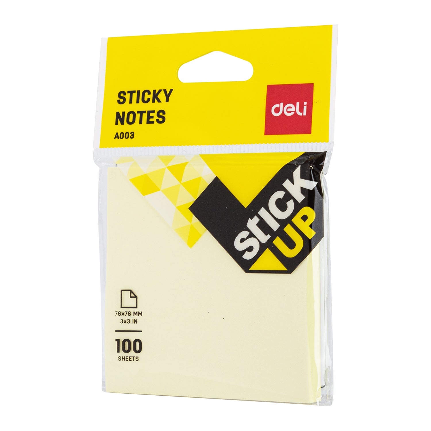 DELI STICK NOTE 3*3 YELLOW