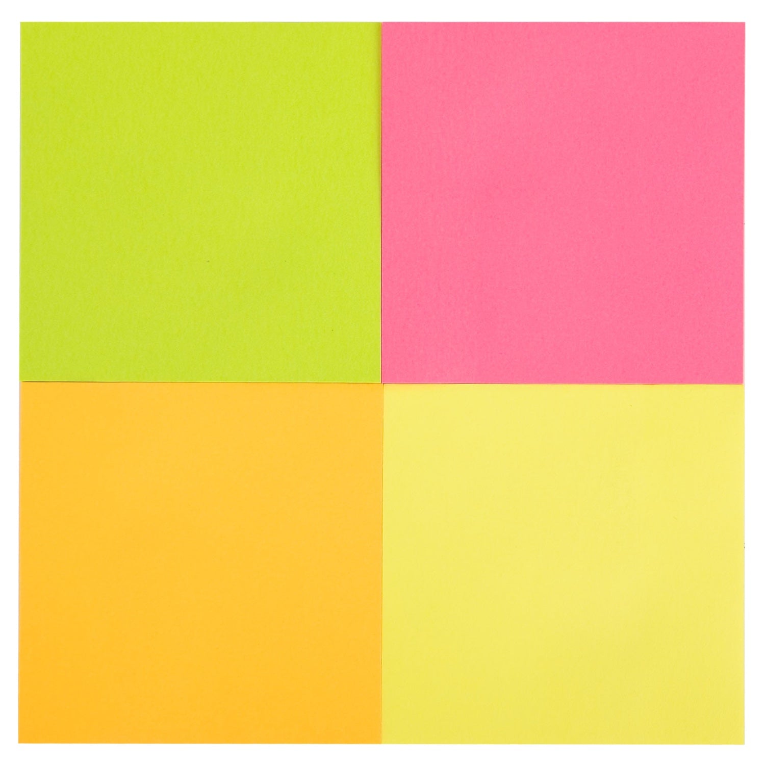 DELI MEMO CUBE 3X3 NEON COLOR 400SHT