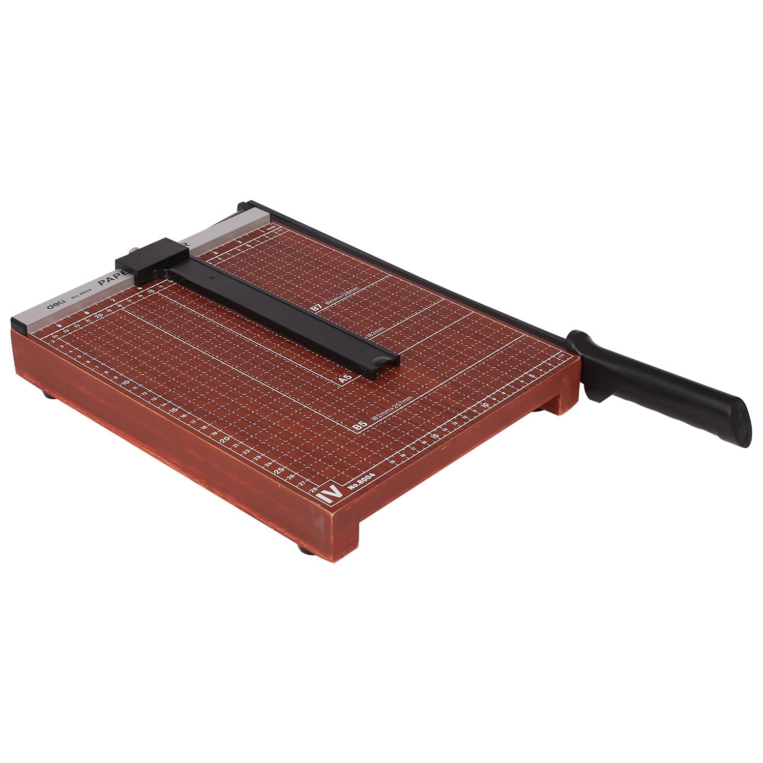 DELI WOODEN PAPER TRIMMER 12*10" CAP.12SHEET