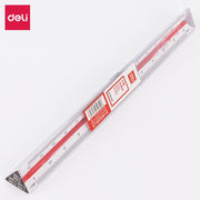 DELI SCRISECT ARRIS RULER 30CM
