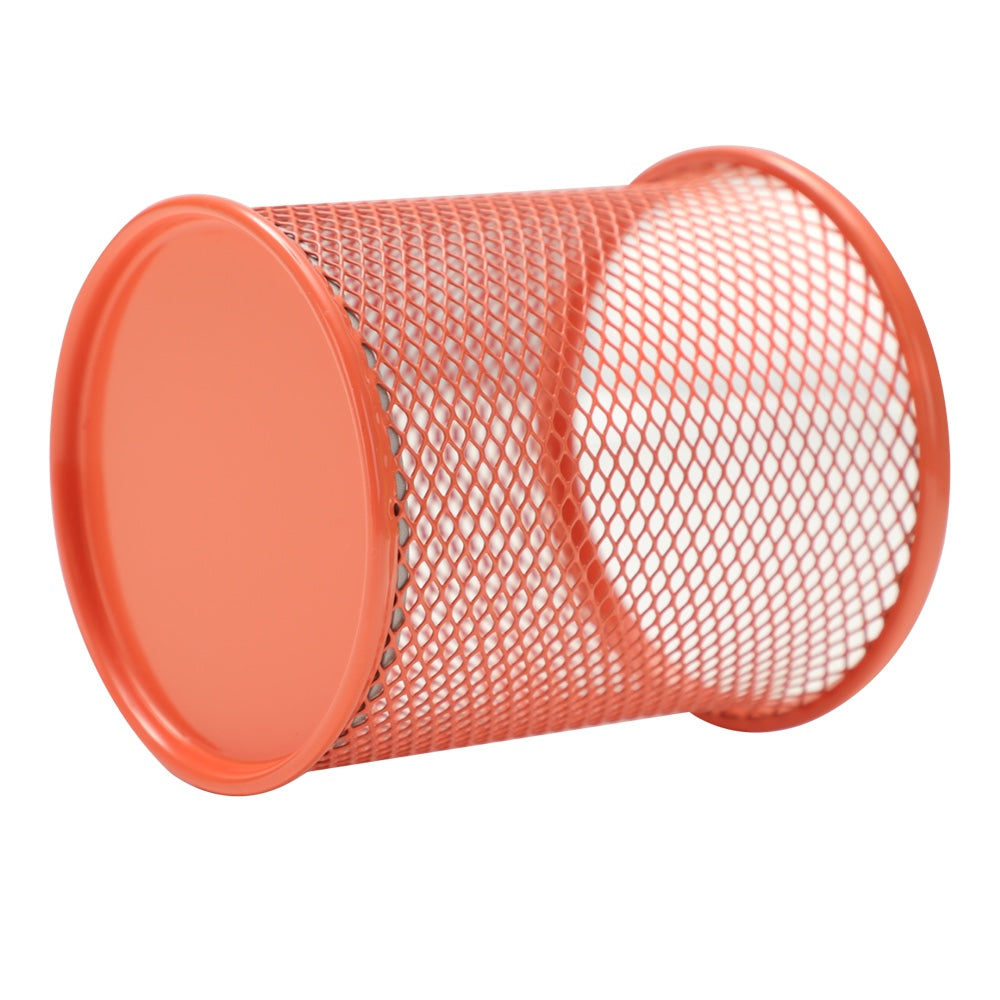 DELI MESH PEN STAND ASSORTED COLORED