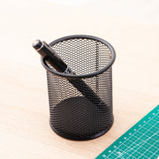 DELI MESH PEN STAND ROUND