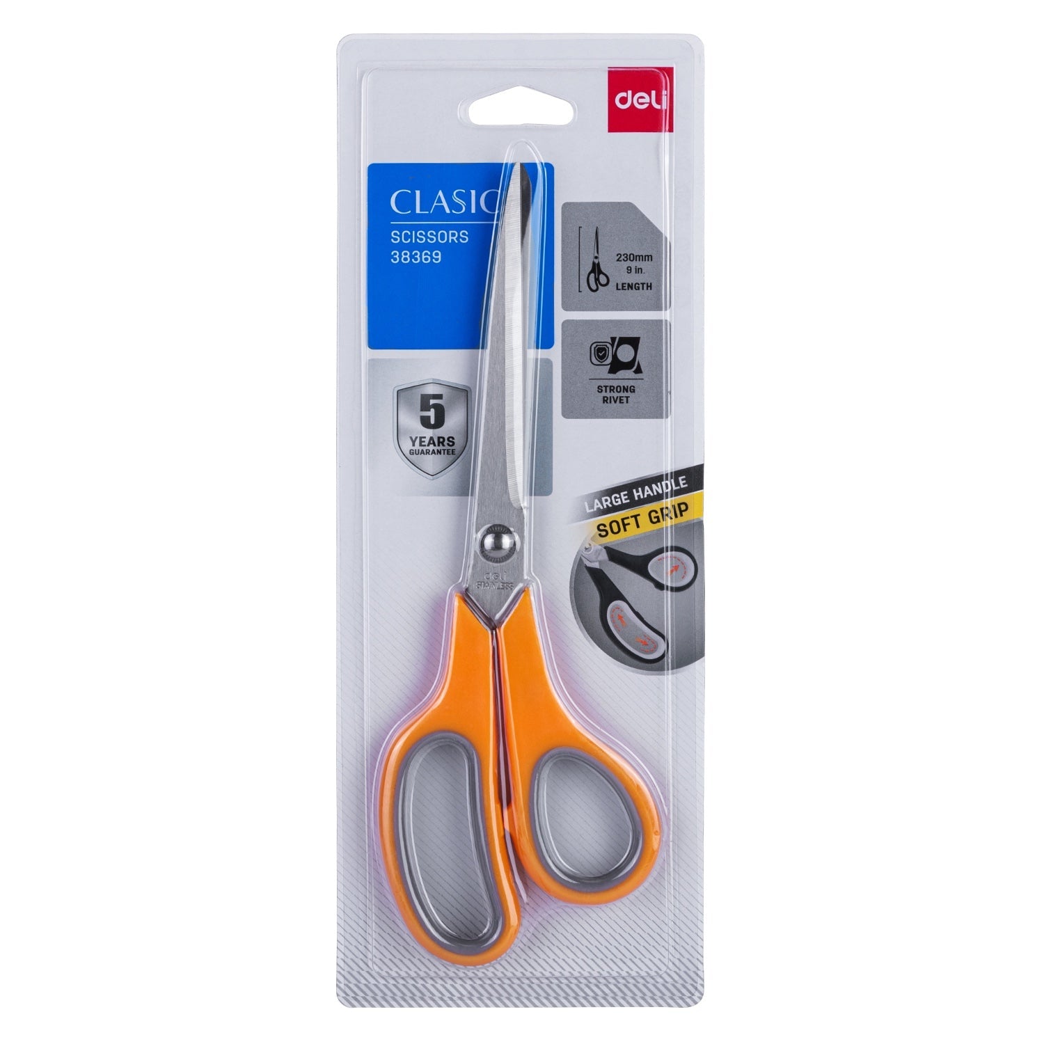 DELI OFFICE SCISSOR 9"